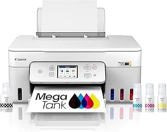 Megatank G3290 All-in-One Wireless Supertank [Megatank] Printer | Print, Copy Scan | Mobile Printing |2.7" LCD Color Touchscreen | Auto Duplex