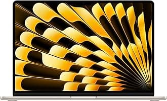 2025 MacBook Air 15-inch Laptop with M4 chip: Built for Apple Intelligence, 15.3-inch Liquid Retina Display, 24GB Unified Memory, 512GB SSD Storage, 12MP Center Stage Camera, Touch ID; Starlight