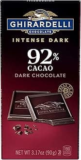 Intense Dark 92% Cacao Moonlight Mystique, 3.17 Ounce, Dark Chocolate