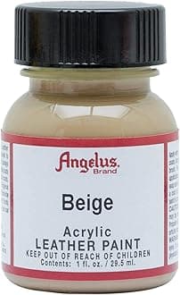Angelus Acrylic Leather Paint Beige 1oz