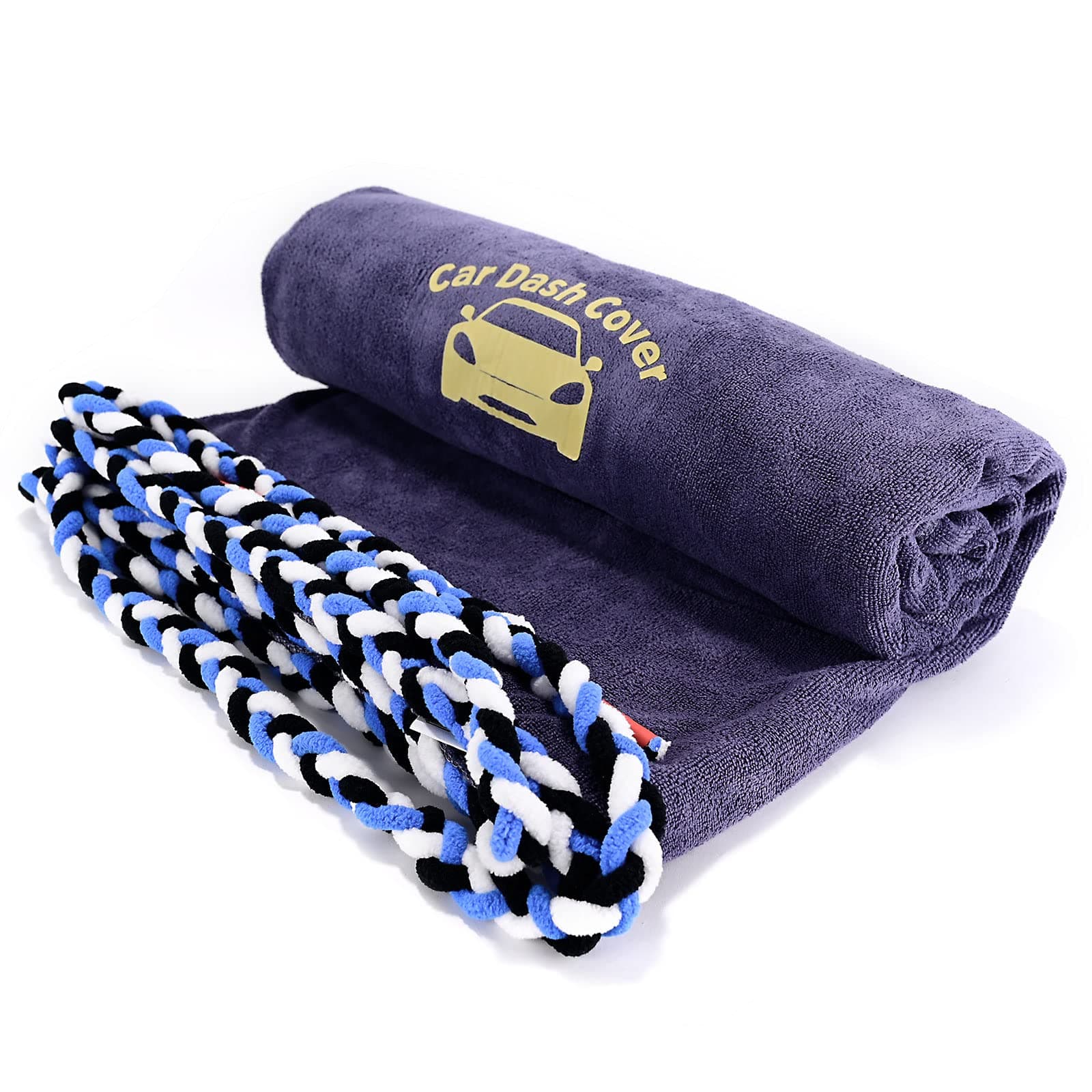 Window Tinting Dash Protection, Super Absorbent Dash Towel Microfiber Towel and Strand Soak Rope Tool, Protective Control Water Shield for Windshield Film Install Scratch Free Tint Tools