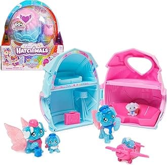 Toys Uncle Hatchimal Surprise (Family Pack Home Playset with 3 Characters and up to 3 Surprise Babies)
