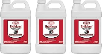CRC Brakleen 1003712 Brake Parts Cleaner Non-Flammable, 1 Gallon, [3 Pack]