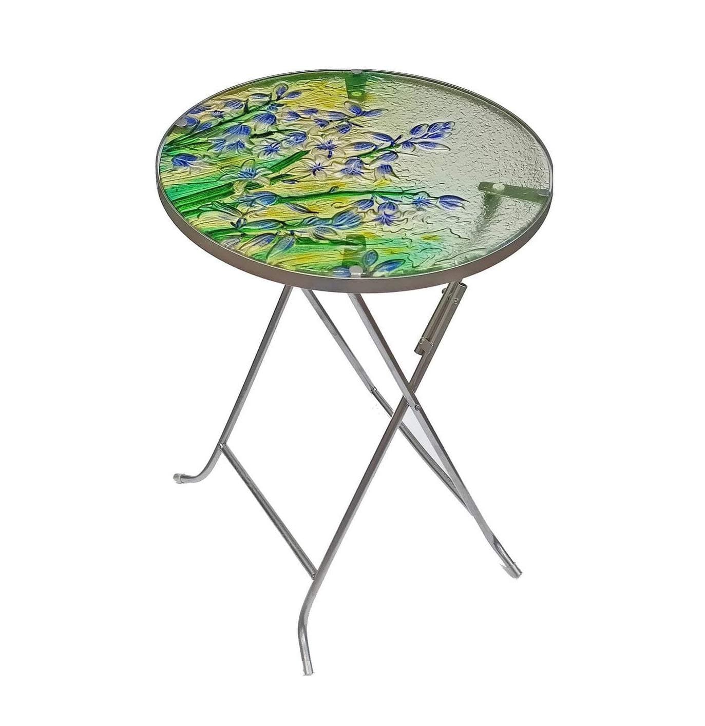 Smart Garden - Bluebell Folding Glass Table