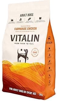 – Adult Farmhouse Chicken Dry Dog Food | Added Joint, Gut & Dental Support | 2 Kg Pack of 4