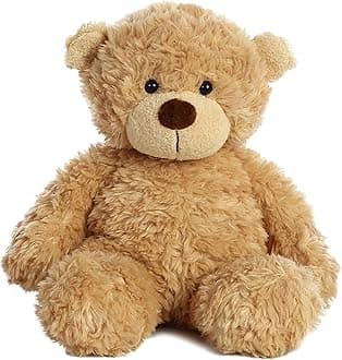 Snuggly Bonny Bear™ Stuffed Animal - Comforting Companions for Imaginative Play - Perfect for Kids, Adults, Birthdays, and Anniversaries - Tan 10 Inches