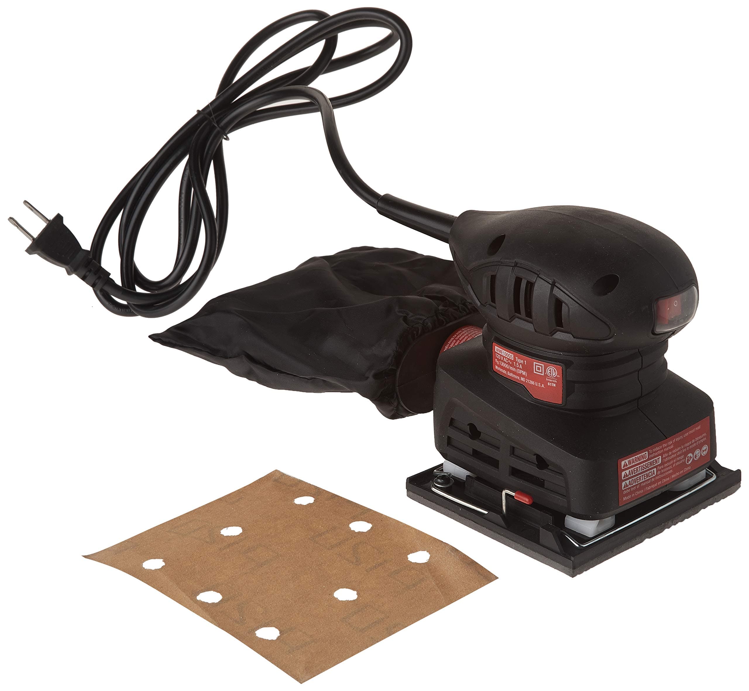 Workmate WME100QS Black and Decker Workmate 1/4-Sheet Sander