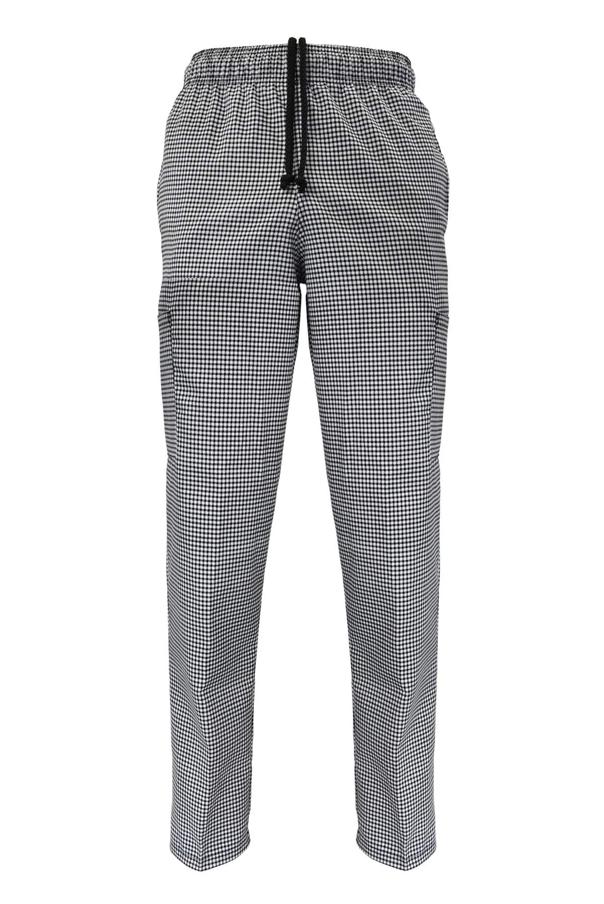 Natural Uniforms Classic Houndstooth Chef Pants with Multi-Pack QTYS Available