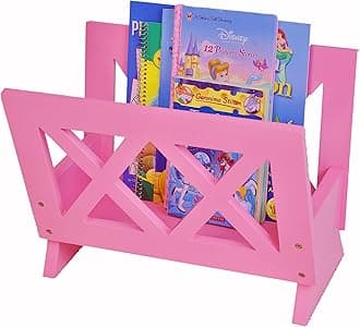 Frenchi Home Furnishing Contemporary Magazine Rack, pink