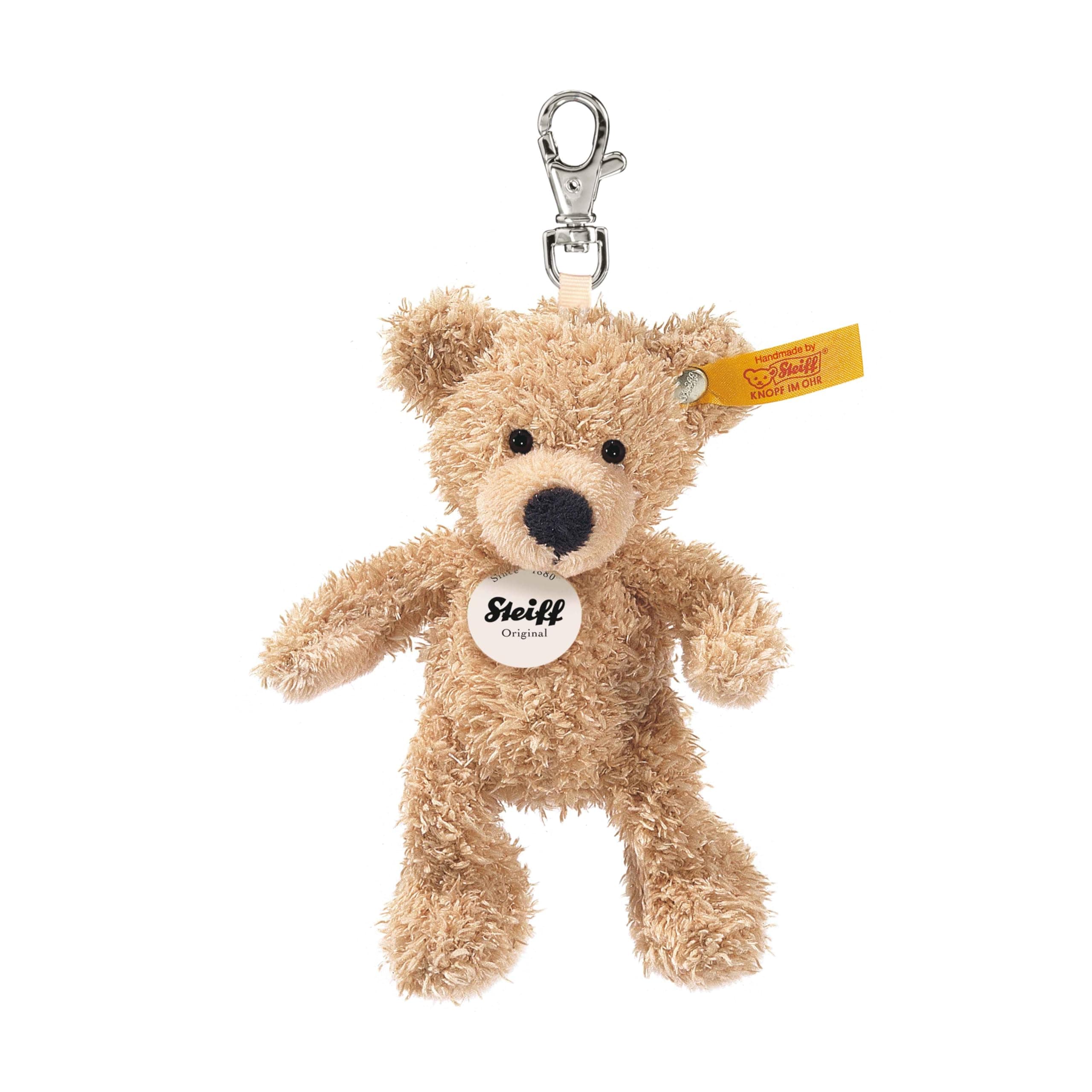 Keyring Fynn Teddy Bear Beige, 12 CM
