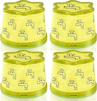 4 Pack Replacement Pre-filters for LG CordZero A9 Series Cordless Stick Vacuum Cleaner Accessories, Vacuum Filter Replacement Parts ADQ74774001, A927KGMS, A925KSM, A913BM