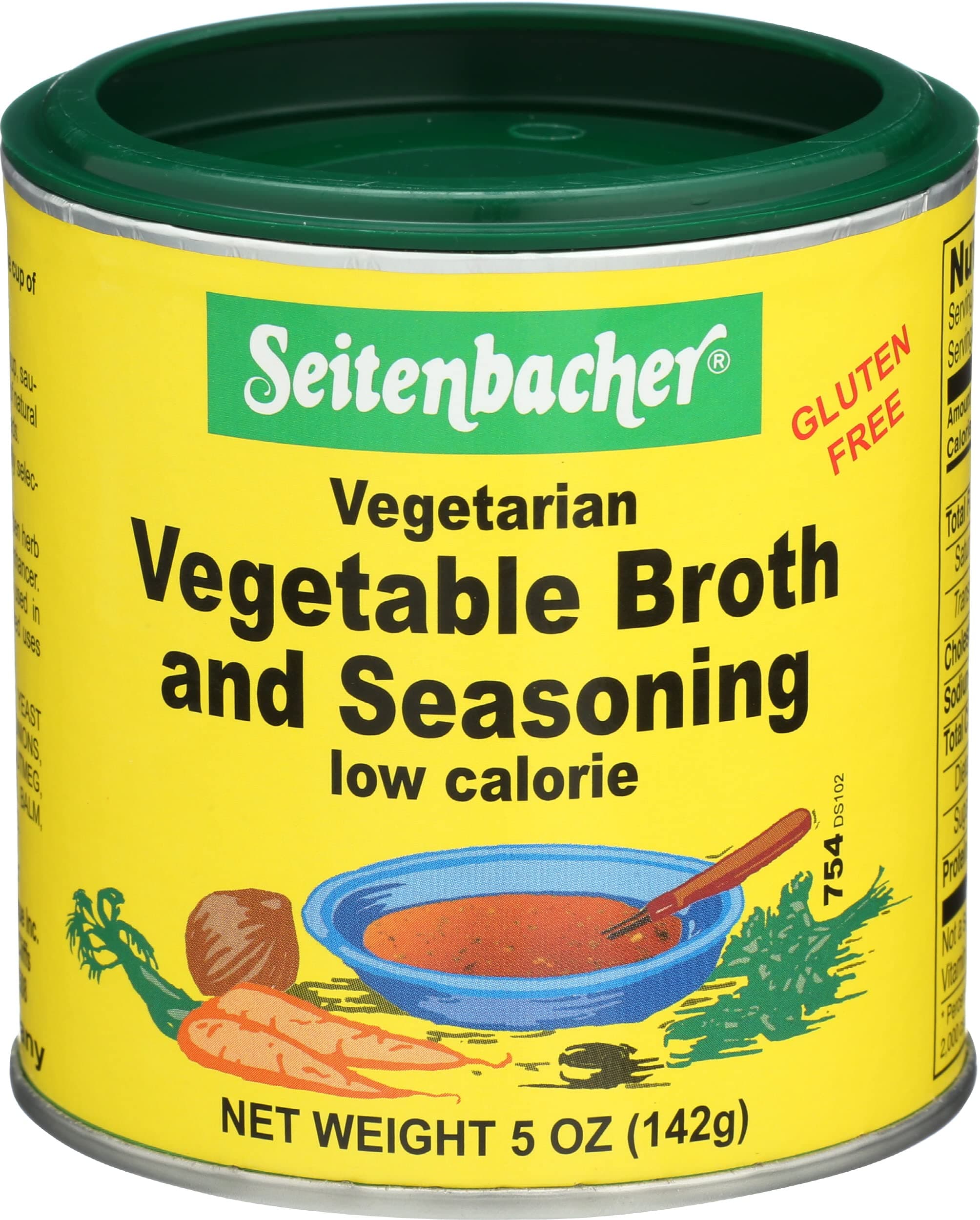 Vegetable Broth and Seasoning - 5 oz. can