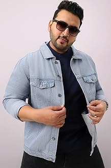 Men's Regular Fit Washed Full Sleeve Denim Jacket