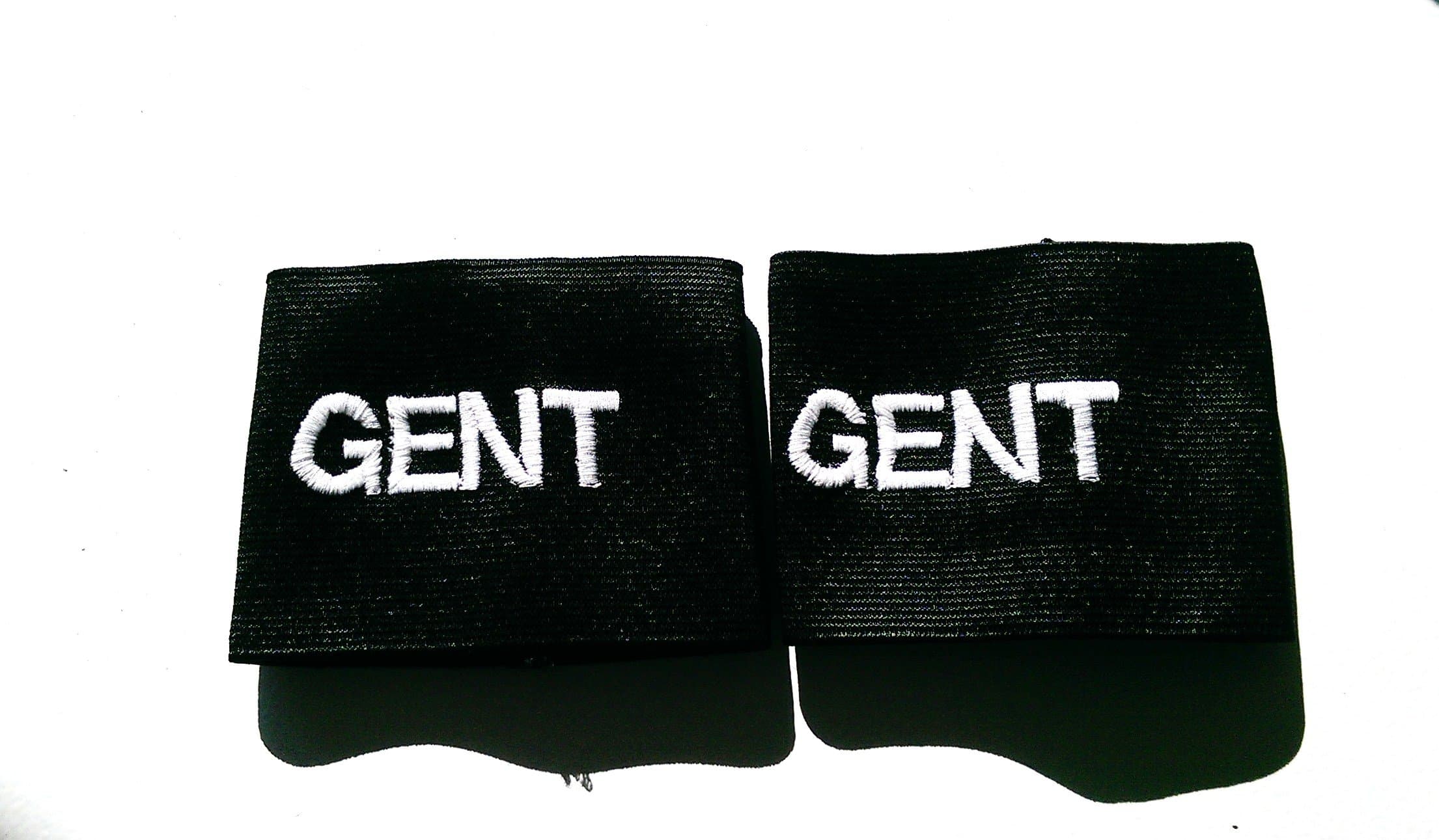Shin Pad Holders personalised with 6 letters