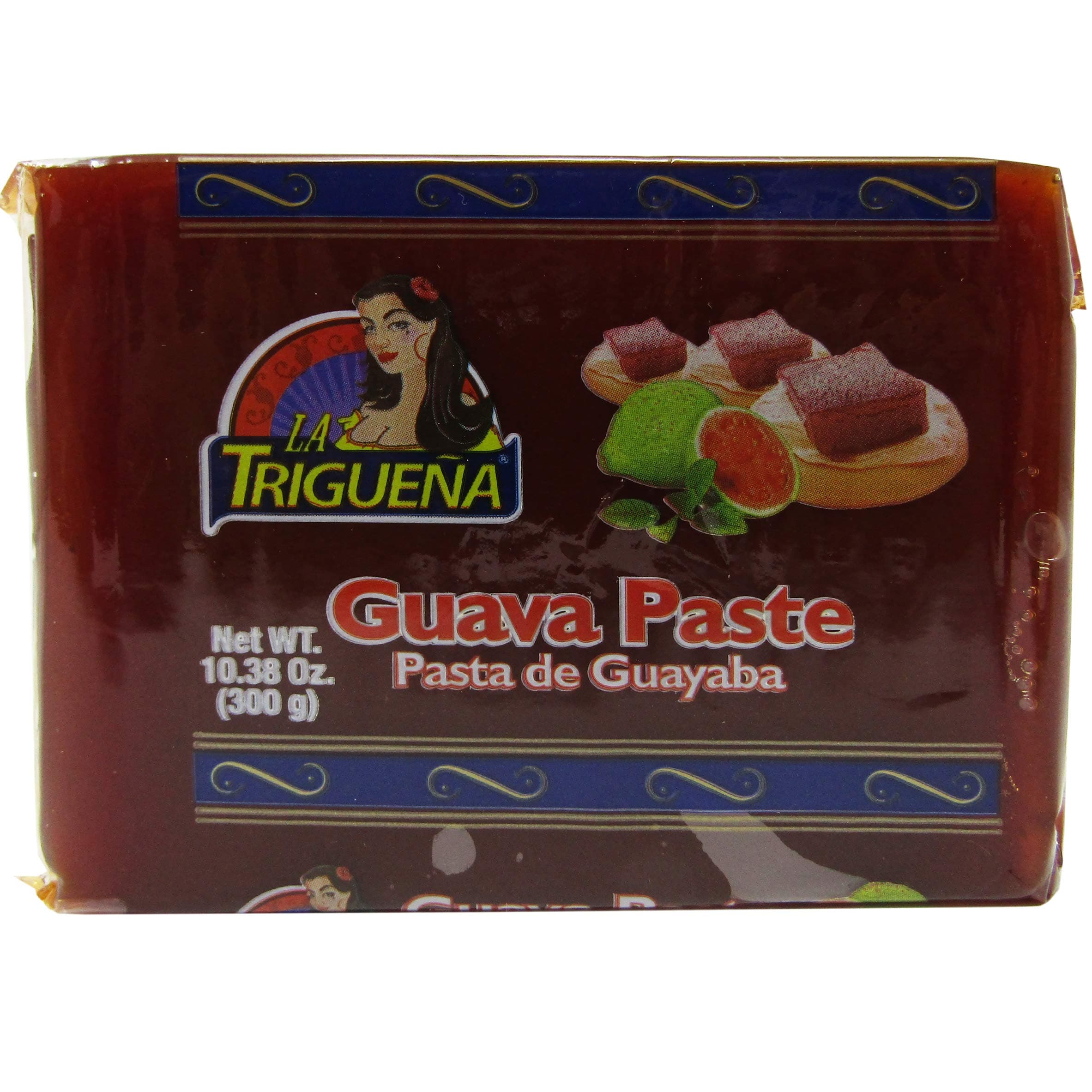 All Natural Guava Paste Goiabada Pasta De Guayaba Fruit Snacks Great Guava Tart Empanadas for Cheesecake Cakes Muffins 10.38 oz