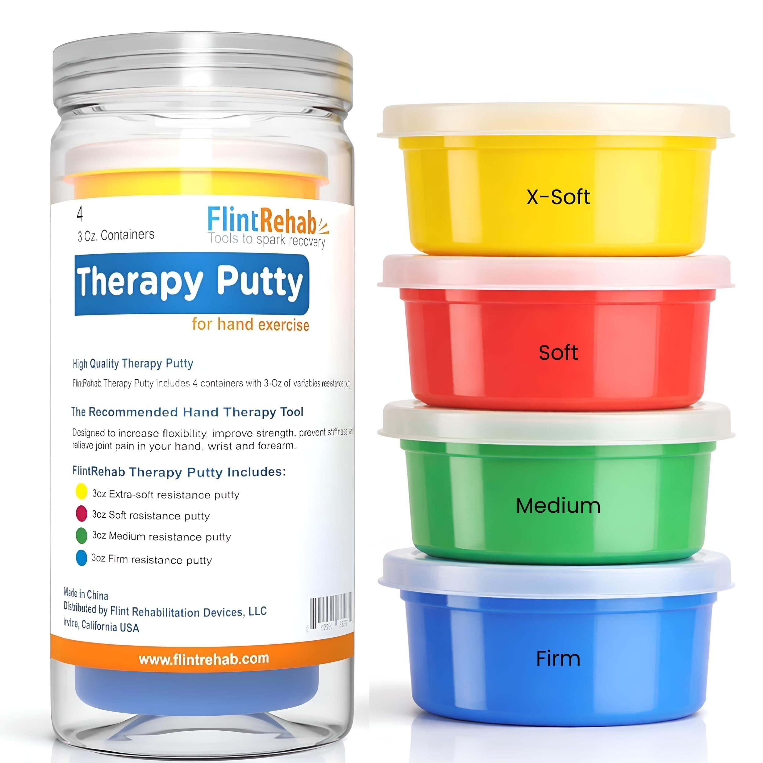 FlintRehab Premium Quality Therapy Putty