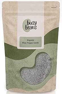 Organic Blue Poppy Seed - Certified Organic - by Busy Beans Organic (100g)