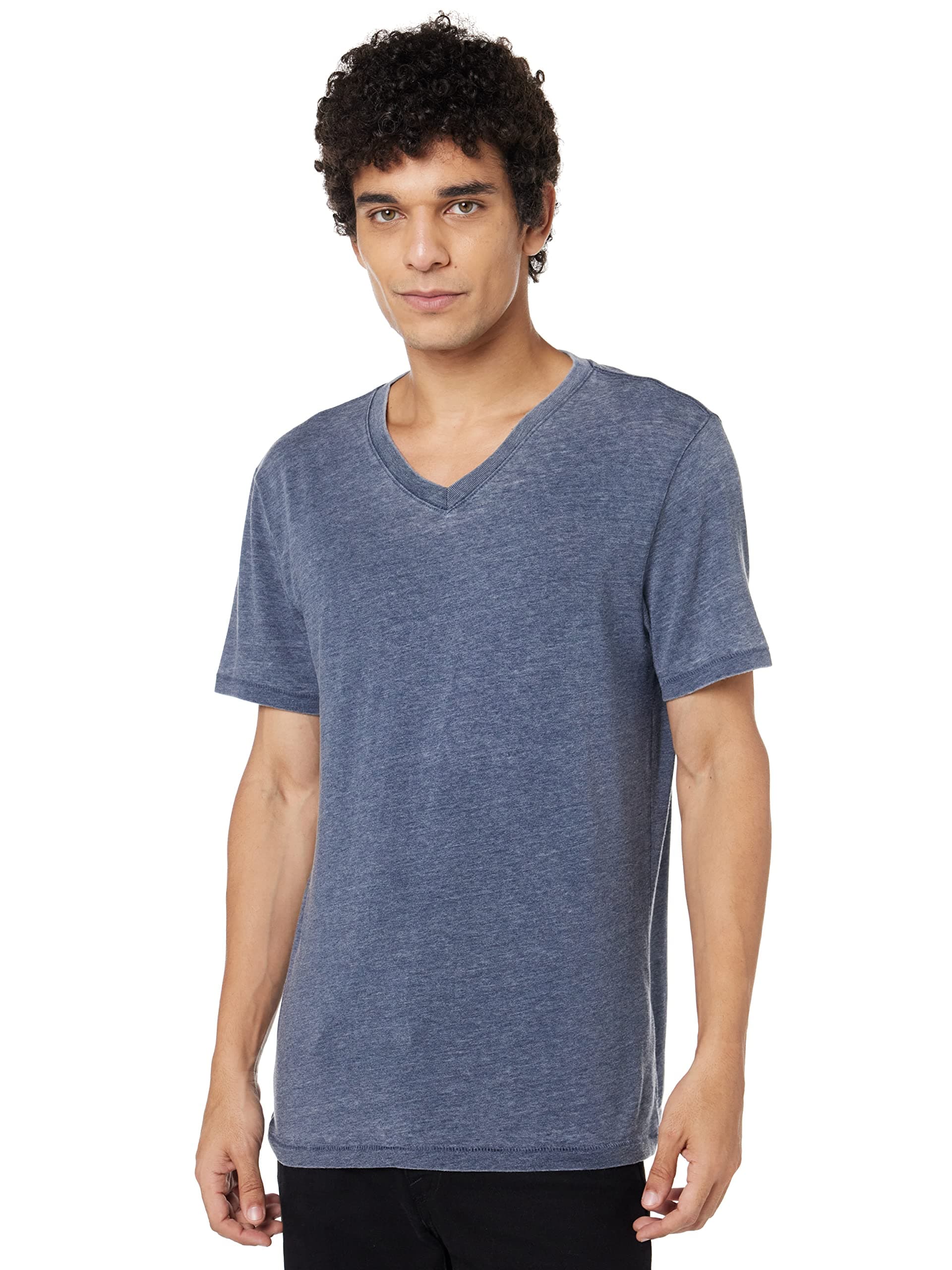 Mens Venice Burnout V Neck Tee