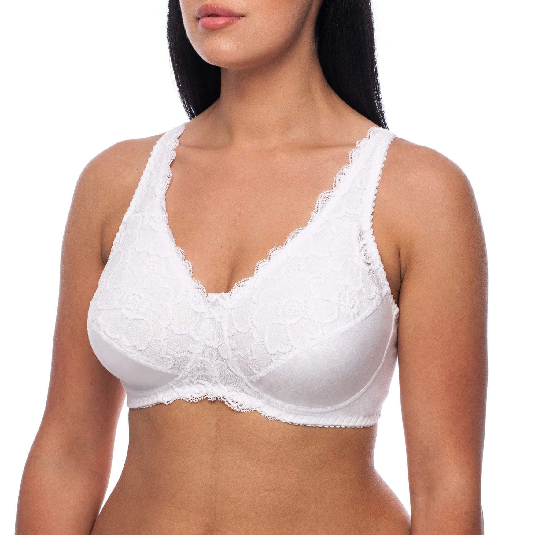 frugueWomen's Post Surgery Bra with Pockets Posture Support Corrector