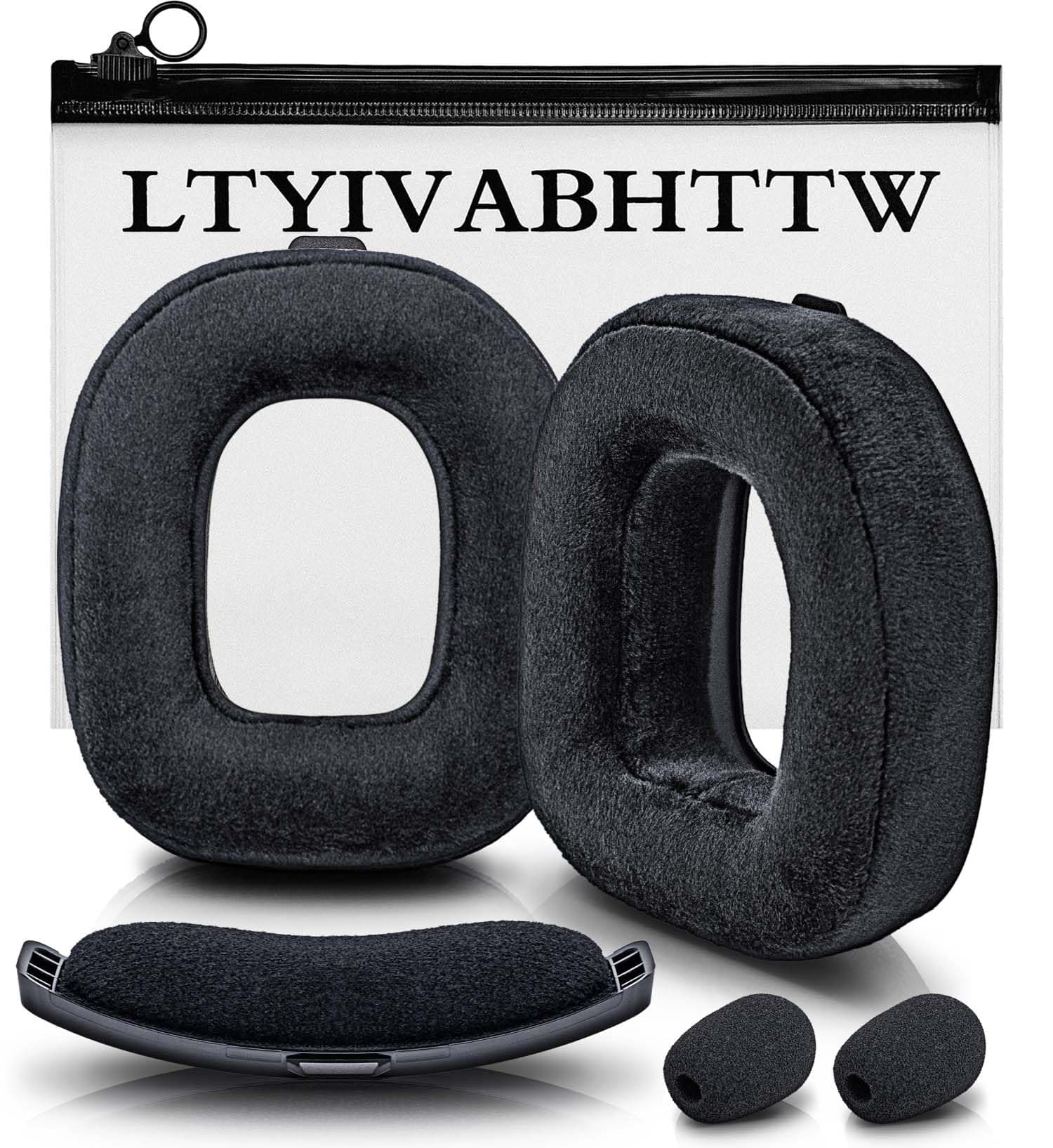A50 Mod Kit Gen 4 - Ear Cushion Compatible with Astro Gaming A50 Wireless Headset Velvet - Headband/Microphone Foam/Ear Pads I Not Work with GEN 3
