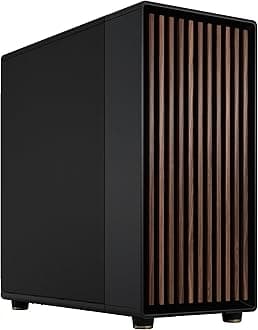 Fractal Design North XL Charcoal Black Mesh- three 140mm Aspect PWM fans included- Type C USB- EATX airflow full tower PC gaming case