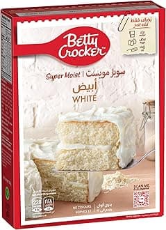 SuperMoist Velvety White Cake Mix, 500g, Quick and Easy Cake in 3 Simple Steps, Rich Taste, Serves 13