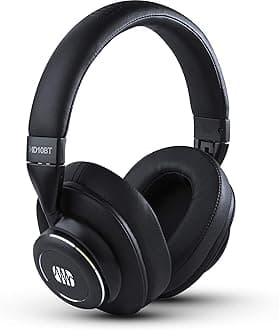 PreSonus Eris HD10BT Professional Headphones with Active Noise Canceling and Bluetooth — Closed-Back, Over-Ear Wireless ANC Studio Recording Headphones for Professional Mixing and Monitoring