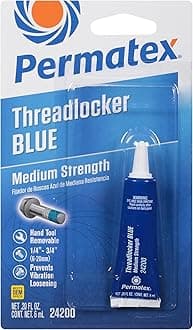 Permatex 24200 Medium Strength Threadlocker Blue, 6 ml