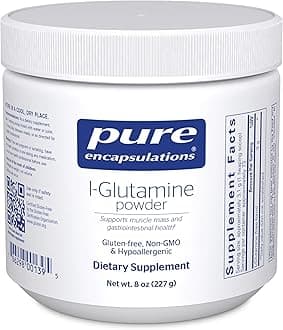 L-Glutamine Powder - Supplement for Immune and Digestive Support, Gut Health and Lining, Metabolism, and Muscle Support* - with Pure Free-Form L-Glutamine - 8 Ounces