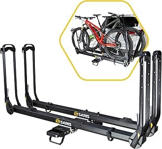 MHS Bike Carrier Modular Hitch System for Cars, Trucks and SUVs, Precision Machined Aluminum Bike Rack