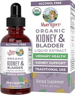 MaryRuth Organics Kidney Support Drops by MaryRuth's, Liquid Herbal Supplement for Renal and Urinary Tract Support, Vegan, Non-GMO & Gluten Free, 1 Fl Oz