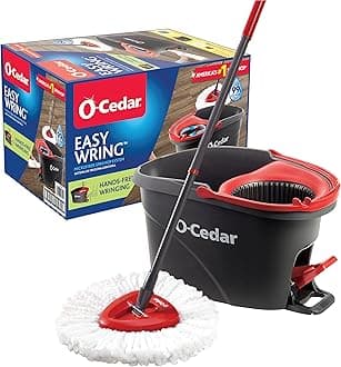 O-Cedar EasyWring Spin Mop & Bucket System
