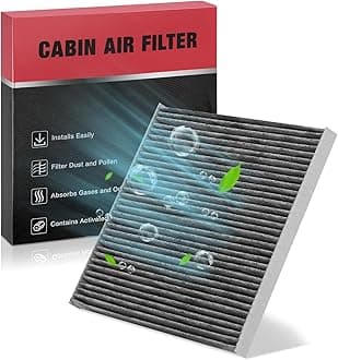BDFHYK Cabin Air Filter with Activated Carbon Compatible with Nissan Quest, 2011-2017, Maxima/Murano 2009-2014, Altima 2007-2012, Replace# CF11173, 27277JA000