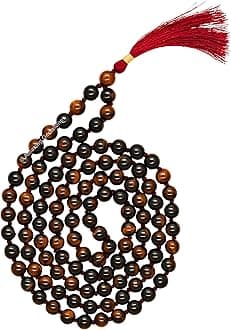 Japa Mala 108 Prayer Beads Necklace and Wrist Mala Bracelet for Meditation