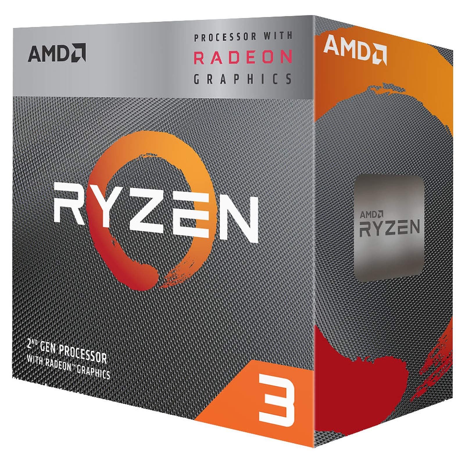 AMD Ryzen 3 3200G 4-core unlocked desktop processor with Radeon Graphics
