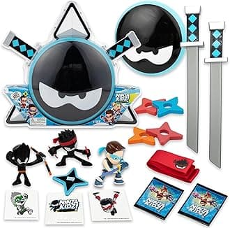 Ninja Kidz Mystery Warrior Pack – New Exciting Toys to Discover inside, Officially Licensed Merch