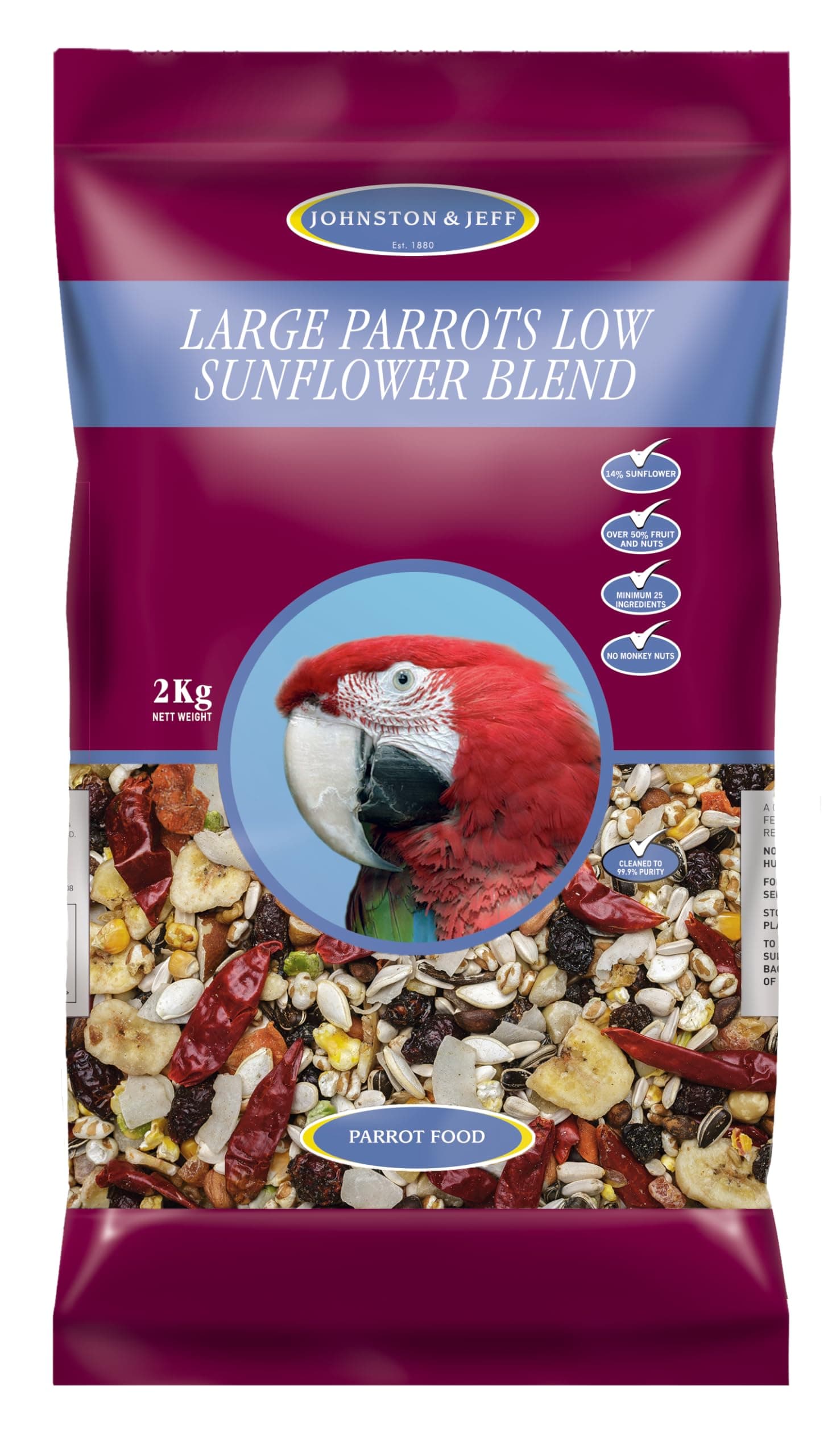 Low Sunflower Large Parrot 1.8kg