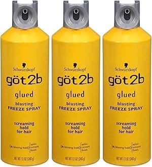 Glued Blasting Freeze Spray 12 oz (Pack of 3)