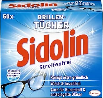 Sidolin glasses wipes