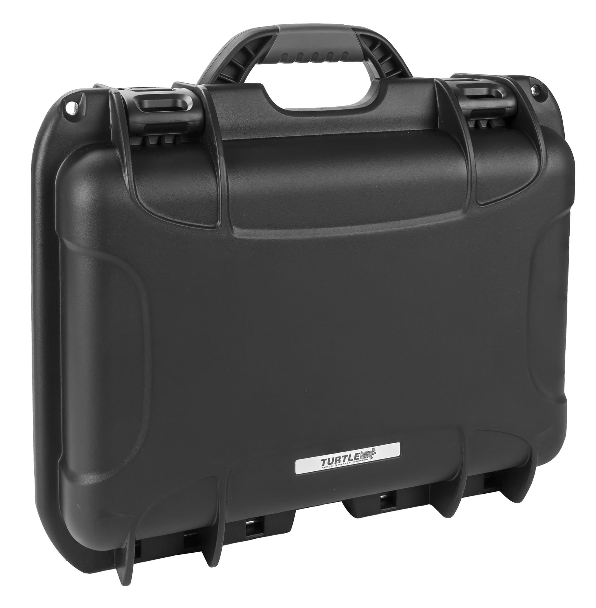 Turtle Heavy Duty Waterproof Case, 20 Tapes, Black