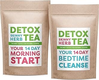14 Day Teatox: Detox Skinny Herb Tea - Effective Detox Tea - Helps with Bloating and Constipation - Supports Body Cleanse - 100% NATURAL