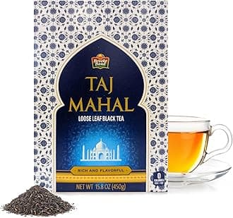 Taj Mahal | Brooke Bond | Loose Tea | Premium Quality | Black Tea Blend | Compatible for Traditional Chai | Rich & Flavourful | 450 Grams (Pack of 1)