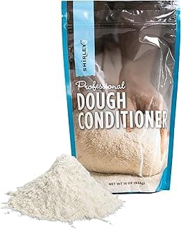 Shirley J Professional Dough Conditioner - Dough Enhancer for Bread, Rolls, Pizza, & More - Versatile & Easy to Use Bread Improver - Improves Rise, Texture, & Elasticity - 1 lb.