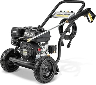 Kärcher G 3600 P Gas Pressure Washer 3600 PSI, 2.6 GPM, Triplex/Crankshaft Pump, Maximum Power for Your Toughest Cleaning Challenges