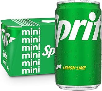 Sprite Lemon Lime Soda Soft Drinks, 7.5 fl oz, 6 Pack