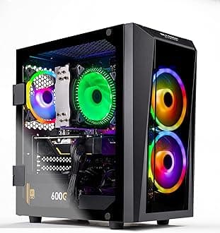 Skytech Gaming Blaze II Gaming PC Desktop – Intel Core i3 10105F 3.7 GHz, GTX 1650, 500GB SSD, 16G DDR4 3200, 600W Gold PSU, AC Wi-Fi, Windows 10 Home 64-bit