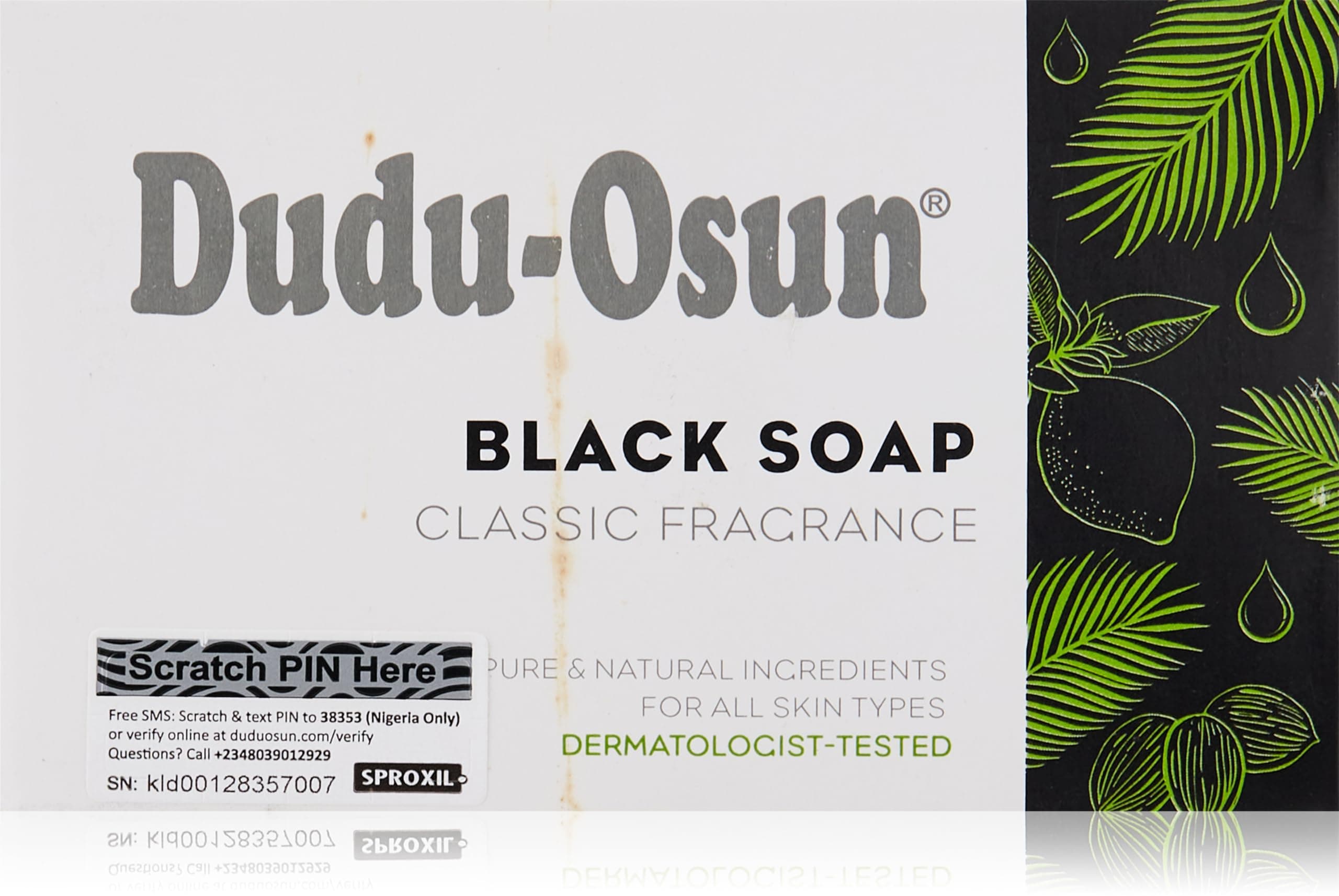 Dudu osun black soap 100% pure