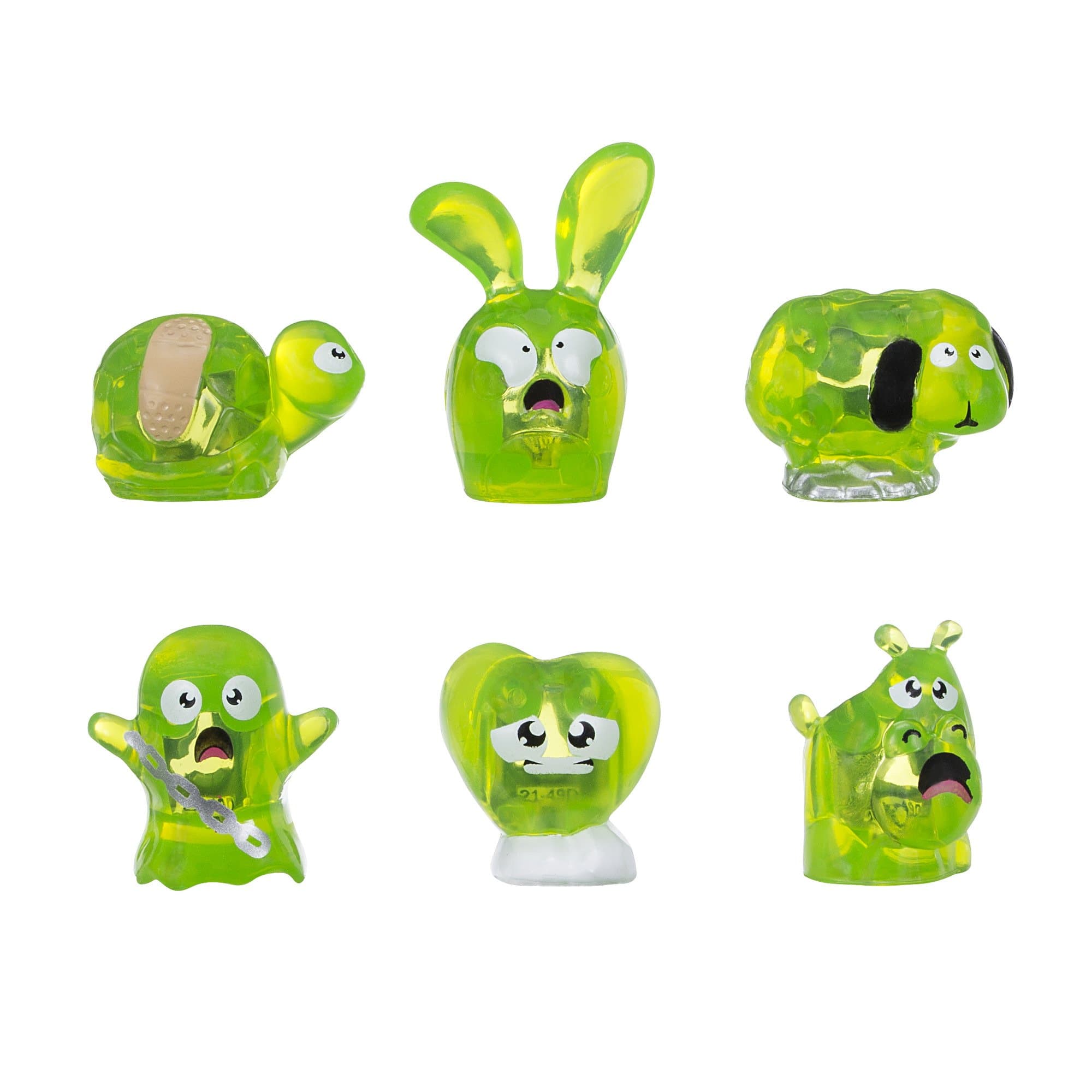 Hanazuki Treasure 6-Pack Lime-Green/Scared (Collection 1)