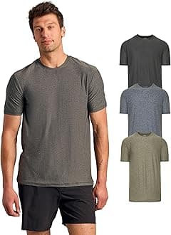 True Classic Workout Shirts for Men - Athletic Tops & Gym Shirts for Men, Quick-Dry Mens Workout Shirt