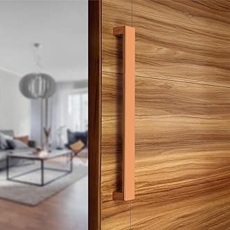 LAPO 36 inch Stainless Steel Door Handle for Main Door, Wooden & Glass Door Pull Push Handle, Main Door Handle for All Door (Hole to Hole Size 900 mm,Pack of 1) Gold-PVD Finish | 3 Years Warranty